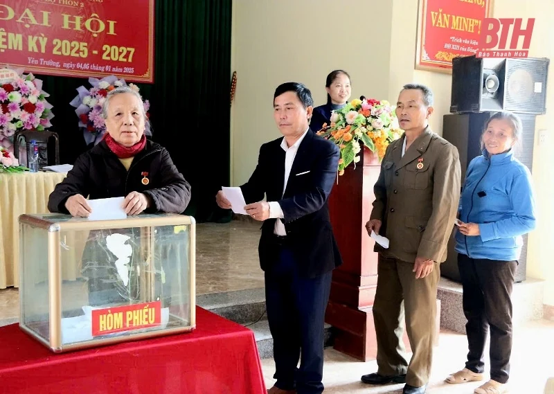 Thôn 2, xã Yên Trường phấn đấu xây dựng NTM kiểu mẫu 