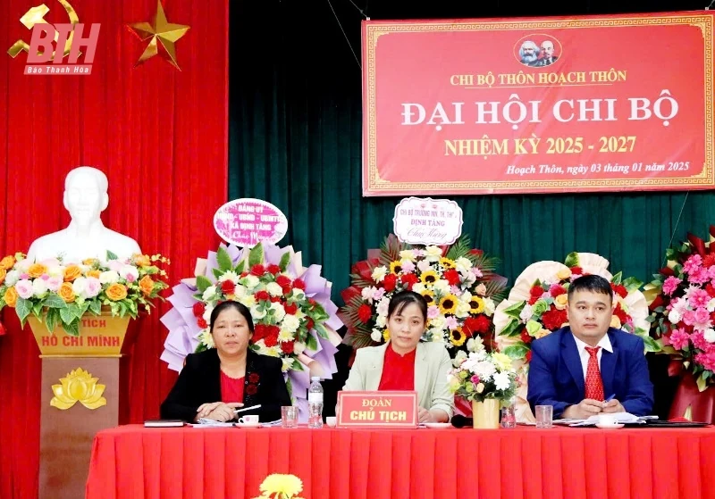 Đại m88 trang chủ điểm chi bộ Hoạch Thôn, Đảng bộ xã Định Tăng, nhiệm kỳ 2025-2027