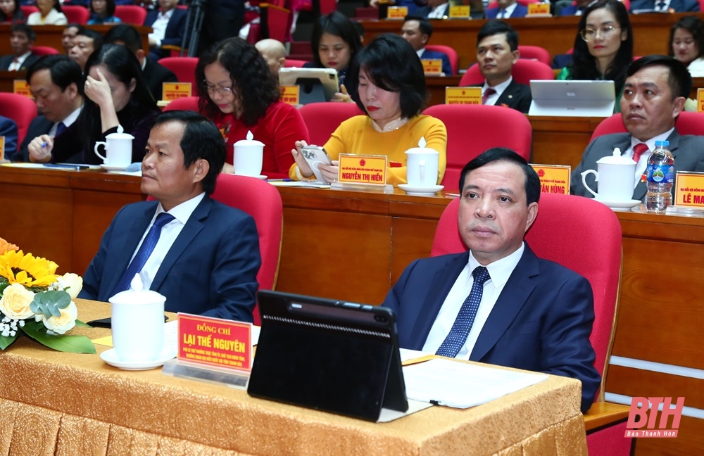 Kỳ họp thứ nhất, HĐND TP Thanh Hóa, nhiệm kỳ 2021-2026: Bầu các chức danh chủ chốt HĐND và UBND thành phố