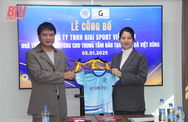 Công ty TNHH Gigi Sport Việt Nam - Nhà tài trợ kim cương cho Trung tâm đào tạo bóng đá Việt Hùng