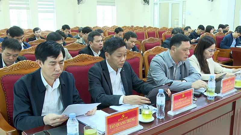 Góp ý vào Dự thảo Báo cáo Chính trị Đại m m88 Đại biểu Đảng bộ huyện Thọ Xuân lần thứ XXVIII, nhiệm kỳ 2025-2030