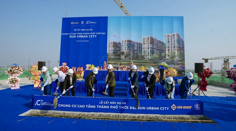 Art Residence cất nóc vượt tiến độ: Bước khởi đầu đột phá cho Sun Urban City