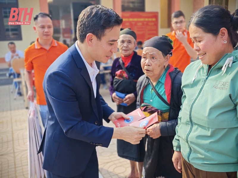 Chương trình “Ấm tình mùa xuân” mang tết ấm áp đến người nghèo tại Thanh Hóa