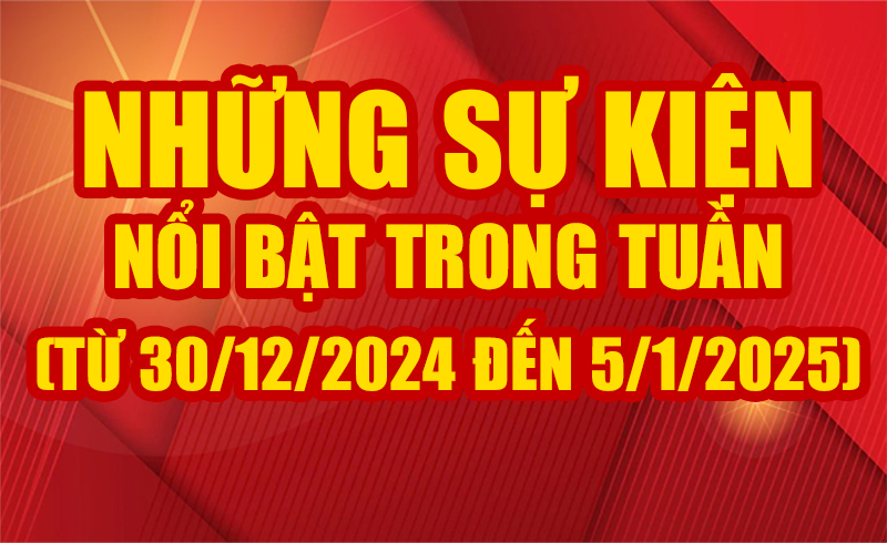 Những sự kiện nổi bật trong tuần