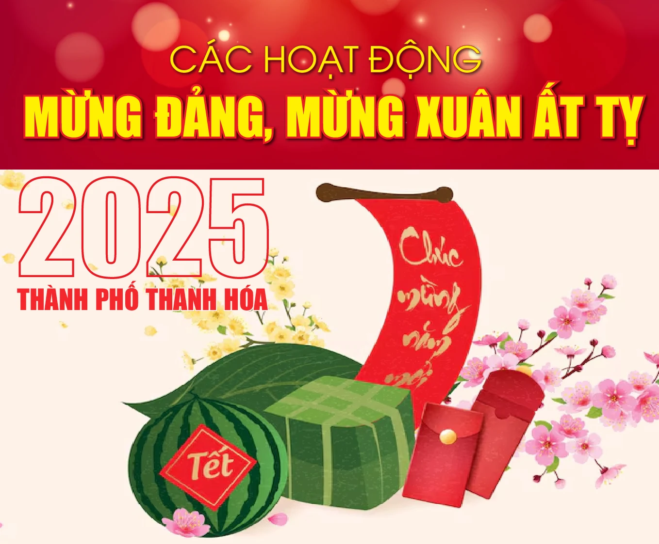 [Infographics] - Hoạt động mừng Xuân Ất Tỵ - 2025 tại TP m88 cá cược thể thao trực tuyến
