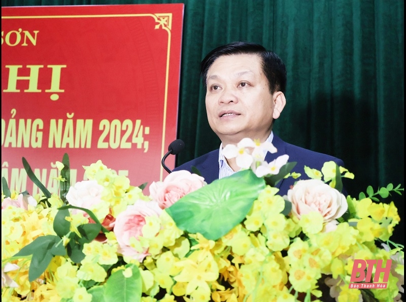 Thị ủy Nghi Sơn triển khai nhiệm vụ trọng tâm năm 2025