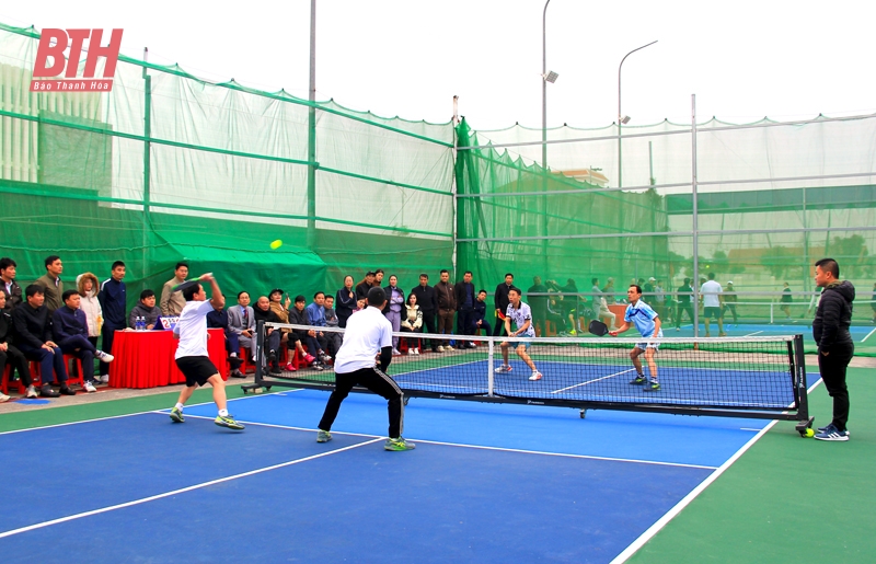 Giải Pickleball đồng đội tỉnh Thanh Hóa năm 2025 thành công tốt đẹp