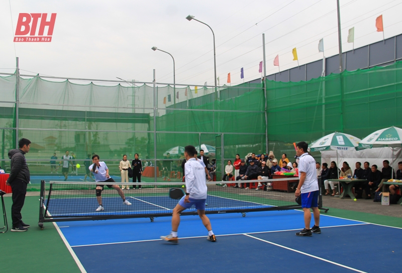 Khai mạc Giải Pickleball đồng đội tỉnh Thanh Hóa năm 2025