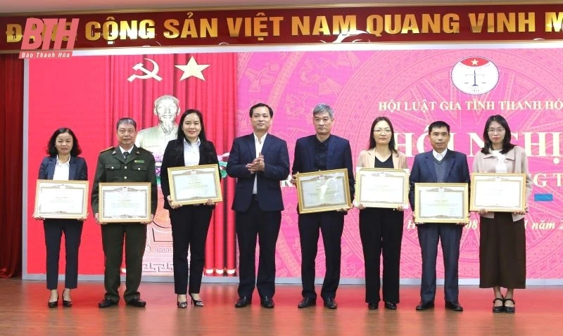 Hội Luật gia tỉnh Thanh Hóa phát huy vai trò trong xây dựng, phản biện chính sách, pháp luật