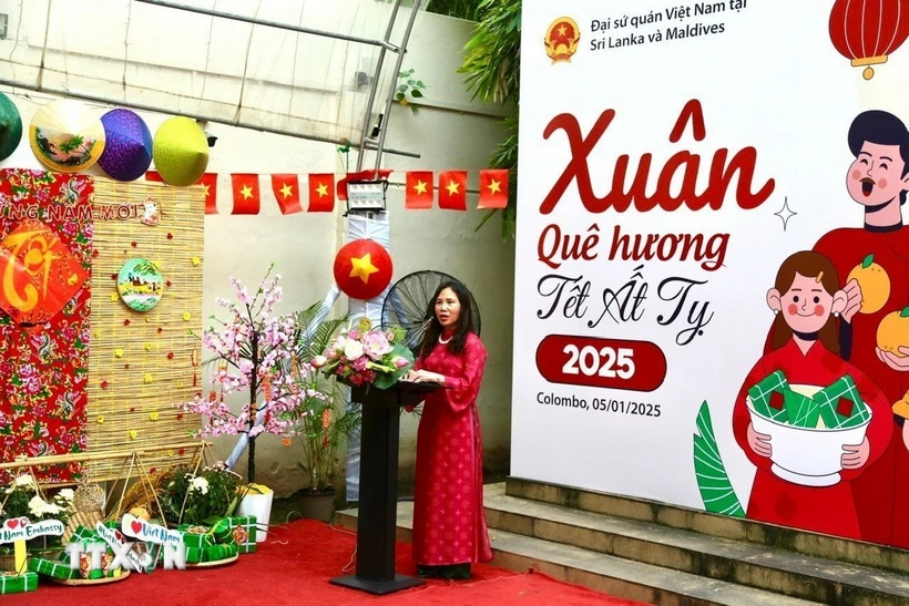 Xuân Quê hương 2025: Gắn kết cộng đồng người Việt trên đảo quốc Sri Lanka