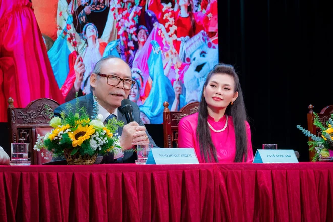 Ngọc Anh 3A rủ các nghệ sỹ tuồng cùng tham gia MV nhạc Xuân