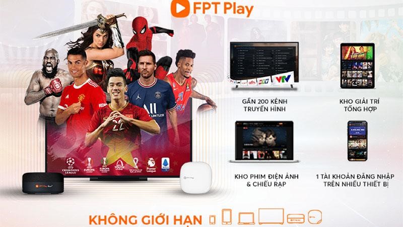 Lợi ích khi lắp đặt FPT Play xem bóng đá hot, chất lượng cao