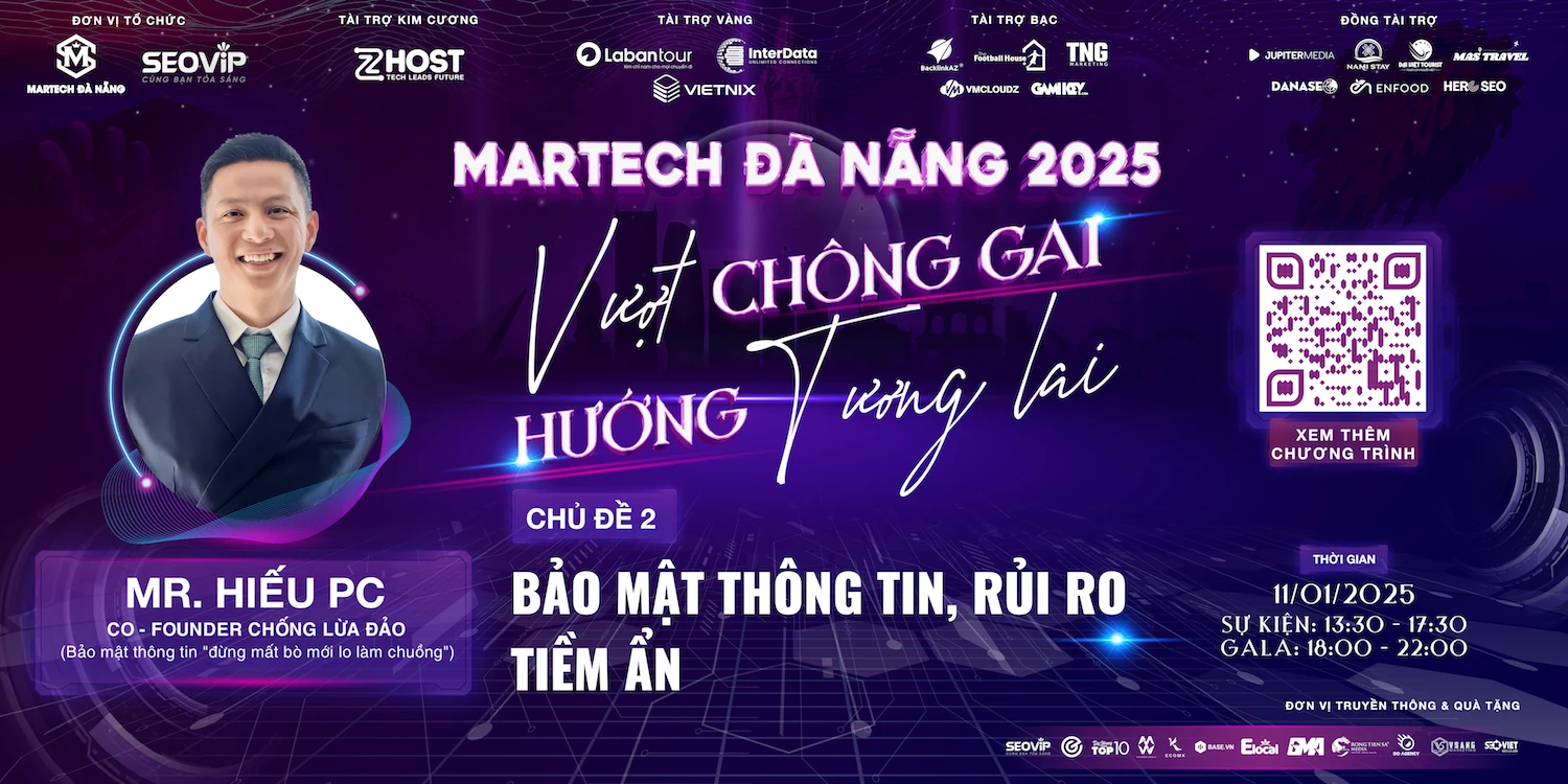 Martech Đà Nẵng 2025: Gặp gỡ các chuyên gia lĩnh vực marketing & công nghệ