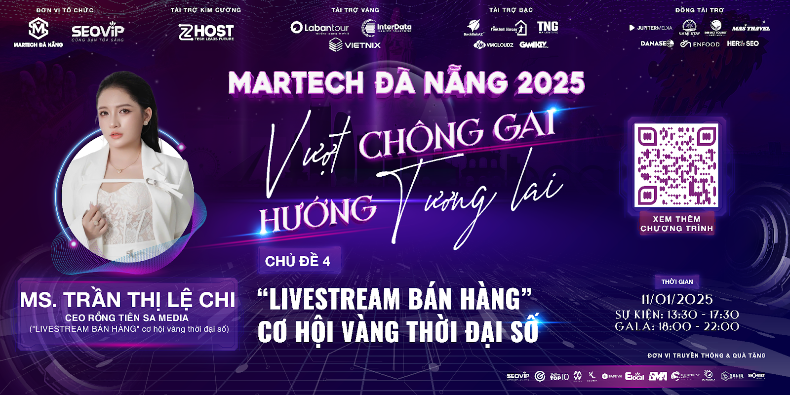 Martech Đà Nẵng 2025: Gặp gỡ các chuyên gia lĩnh vực marketing & công nghệ