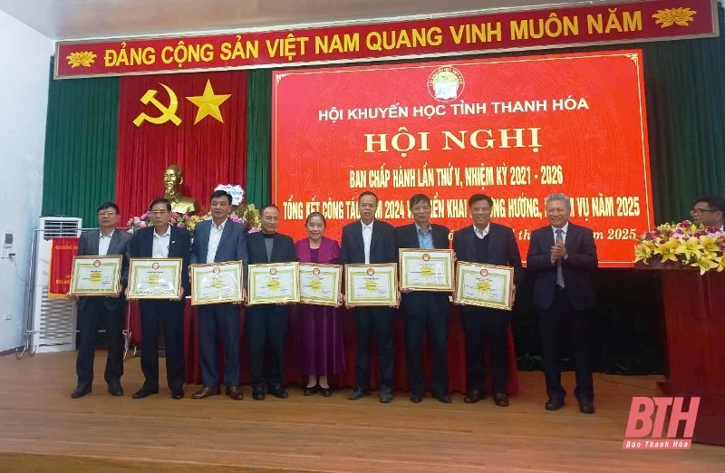 Hội Khuyến học tỉnh triển khai nhiệm vụ năm 2025