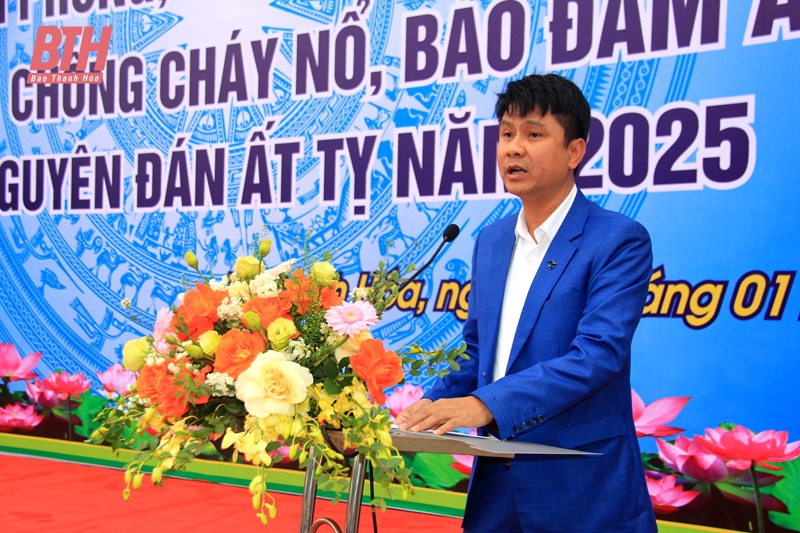 TP Thanh Hóa ra quân tuyên truyền phòng, chống vi phạm pháp luật về pháo, bảo đảm ANTT, ATGT dịp tết 