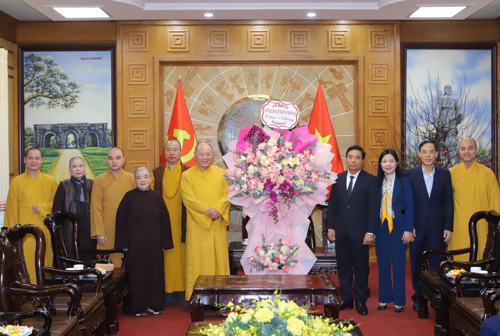 Giáo hội Phật giáo tỉnh Thanh Hóa tiếp tục đồng hành, chung tay xây dựng quê hương ngày càng giàu đẹp, văn minh