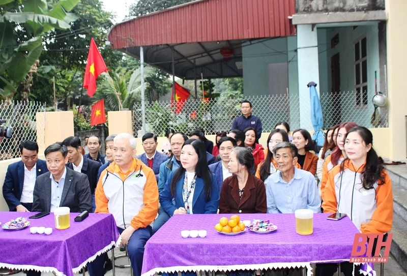 Quỹ kết nối yêu thương - lan tỏa vao m88 ái khánh thành nhà ở cho hộ nghèo