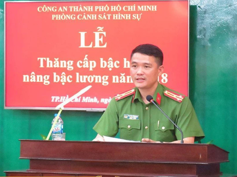 Bắt nguyên Trưởng Phòng Cảnh sát hình sự, Công an Thành phố Hồ Chí Minh