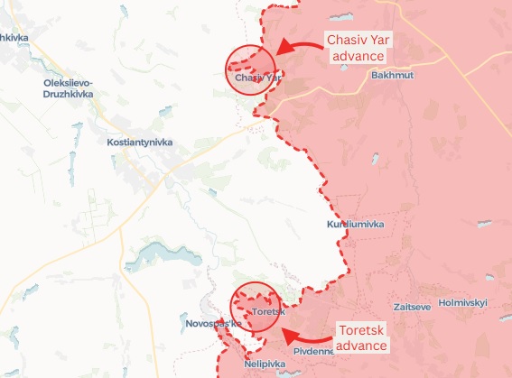 Quân đội Nga tiến về Pokrovsk, chiếm Novovasylivka ở miền đông Ukraine