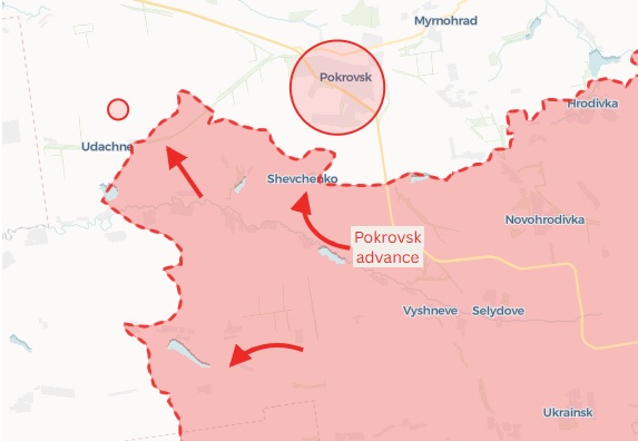 Quân đội Nga tiến về Pokrovsk, chiếm Novovasylivka ở miền đông Ukraine