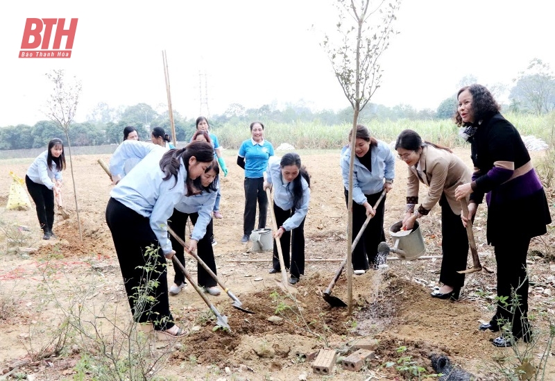 Hội LHPN tỉnh phát động, hưởng ứng “Tết trồng cây đời đời nhớ ơn Bác Hồ” Xuân Ất Tỵ