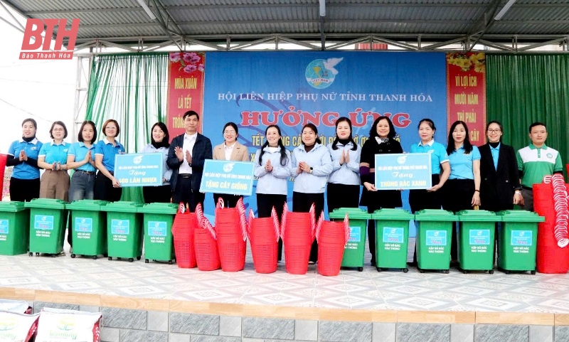 Hội LHPN tỉnh phát động, hưởng ứng “Tết trồng cây đời đời nhớ ơn Bác Hồ” Xuân Ất Tỵ