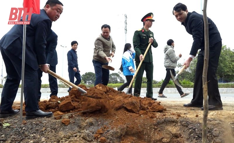 Vĩnh Lộc phát động “Tết trồng cây Xuân Ất Tỵ năm 2025”