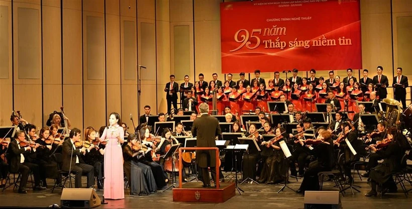 Chương trình nghệ thuật “95 năm thắp sáng niềm tin” - Kỷ niệm 95 năm Ngày thành lập Đảng