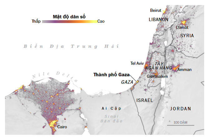 Lịch sử của Dải Gaza, vùng đất đang là điểm nóng sau đề xuất của ông Trump