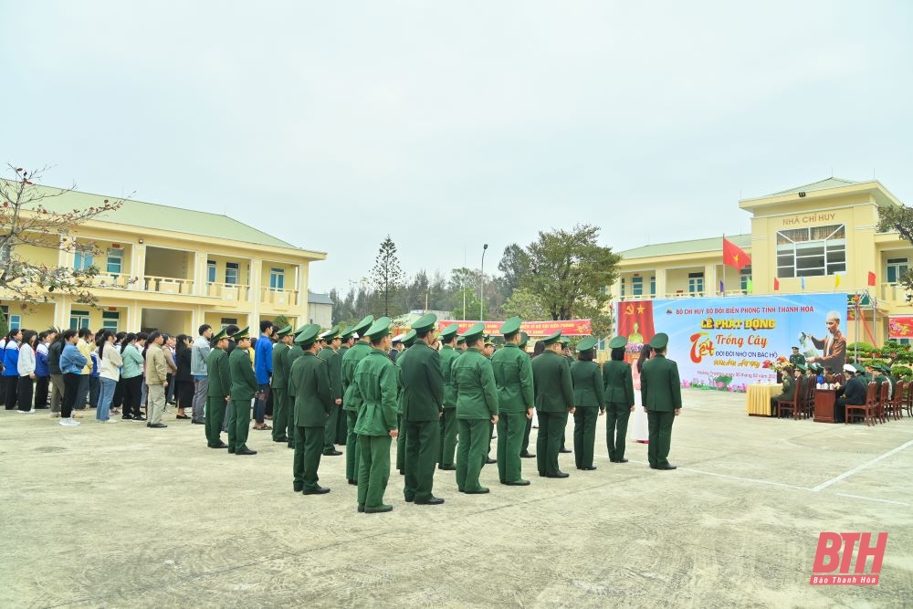 Bộ đội Biên phòng Thanh Hóa phát động Tết trồng cây “Đời đời nhớ ơn Bác Hồ” Xuân Ất Tỵ 2025