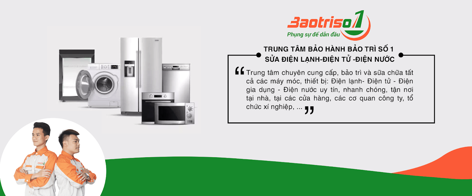 Bảo trì số 1- Địa chỉ sửa máy giặt uy tín tại nhà