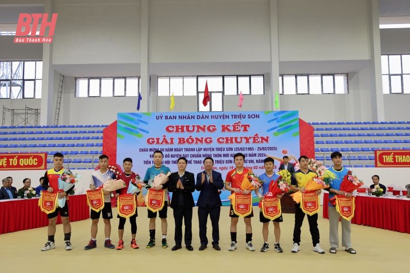 Huyện Triệu Sơn khai mạc vòng chung kết link vào m88 mới nhất bóng chuyền