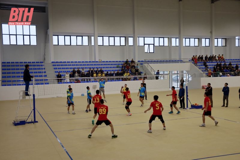Huyện Triệu Sơn khai mạc vòng chung kết link vào m88 mới nhất bóng chuyền
