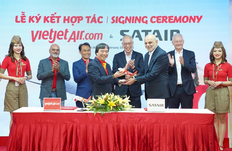 Vietjet và Satair hợp tác chiến lược tối ưu hóa chuỗi cung ứng từ Airbus