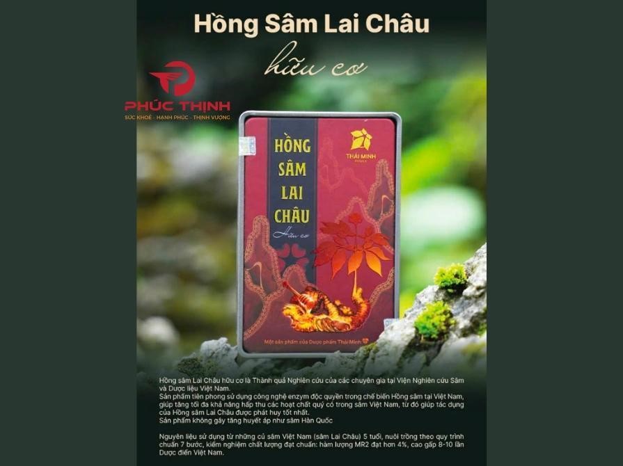 Giới thiệu sâm Lai Châu Thái Minh