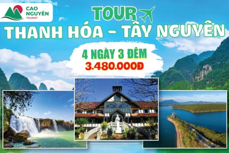 Tour Thanh Hóa đi Tây Nguyên khám phá đại ngàn