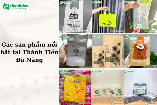 Bao bì Thành Tiến Đà Nẵng - Địa chỉ sản xuất và in túi nilon giá rẻ, chất lượng