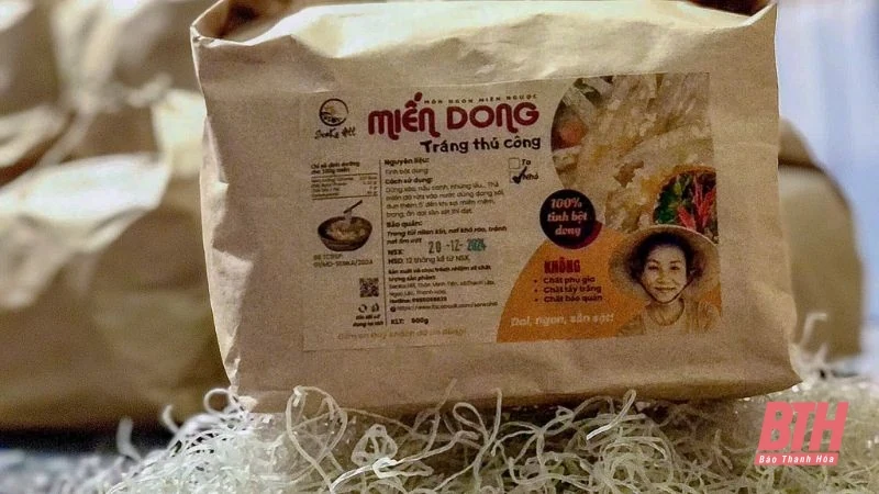 Khám phá quy trình sản xuất miến dong tráng tay truyền thống