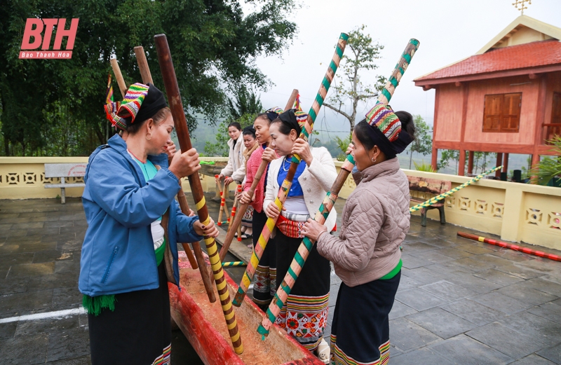 Sẵn sàng khai hội Dâng trâu tế trời đền Chín Gian