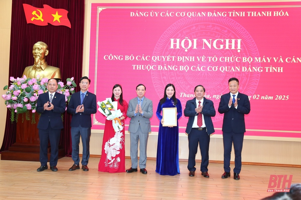 Hội nghị lần thứ nhất Ban Chấp hành Đảng bộ các cơ quan Đảng tỉnh Thanh Hóa, nhiệm kỳ 2020- 2025