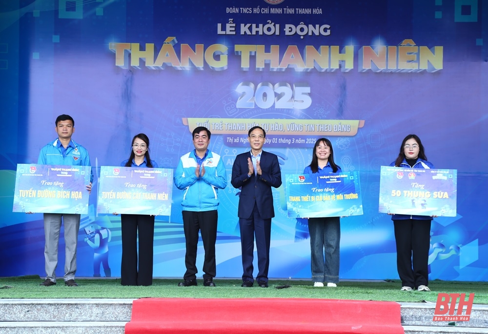 Thanh Hoá khởi động Tháng Thanh niên năm 2025