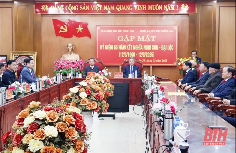 Gặp mặt kỷ niệm 65 năm kết nghĩa Nghi Sơn - Đại Lộc