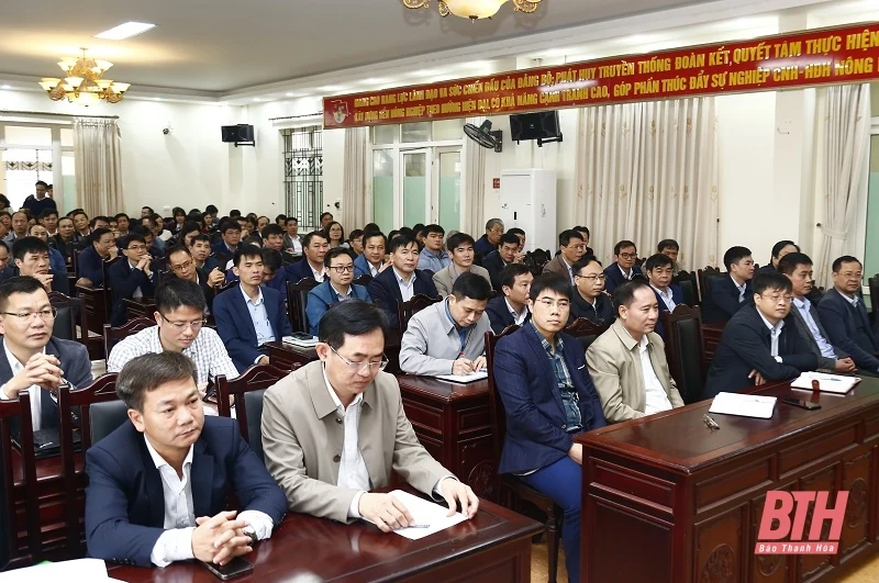Ngành Nông nghiệp và Môi trường Thanh Hóa quyết tâm thực hiện hiệu quả chức năng, nhiệm vụ được giao