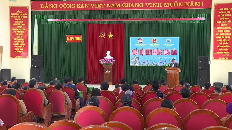 Ngày hội Biên phòng toàn dân năm 2025 tại xã Tiên Trang 