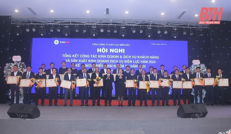 Tổng Công ty Điện nhà cái m88 miền Bắc dẫn đầu về sản lượng điện thương phẩm năm 2024