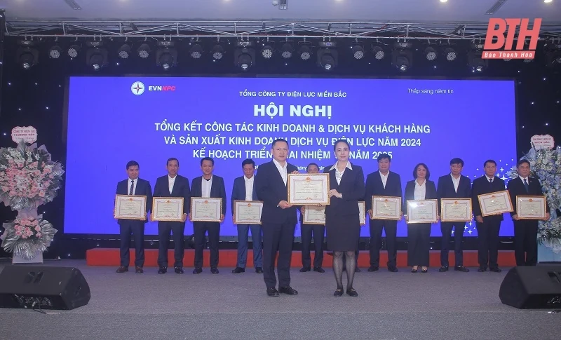 Tổng Công ty Điện nhà cái m88 miền Bắc dẫn đầu về sản lượng điện thương phẩm năm 2024