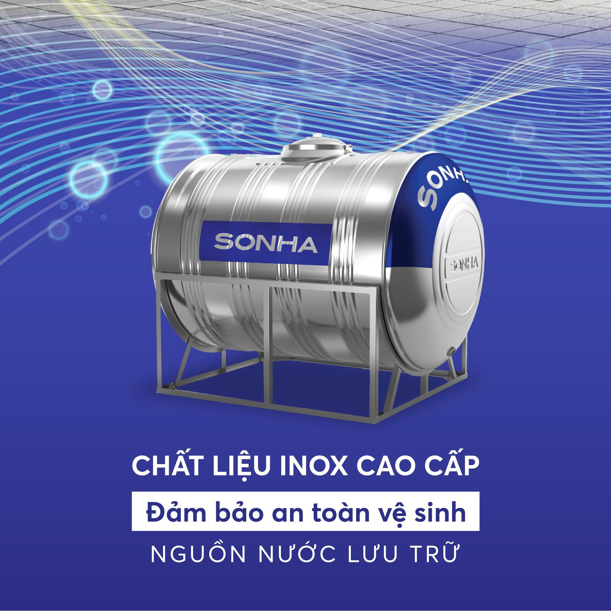 Bồn inox Sơn Hà - Người bạn đồng hành với gia đình Việt