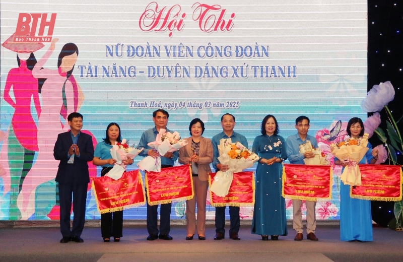 Hội thi “Nữ đoàn viên công đoàn tài năng - duyên dáng xứ Thanh”