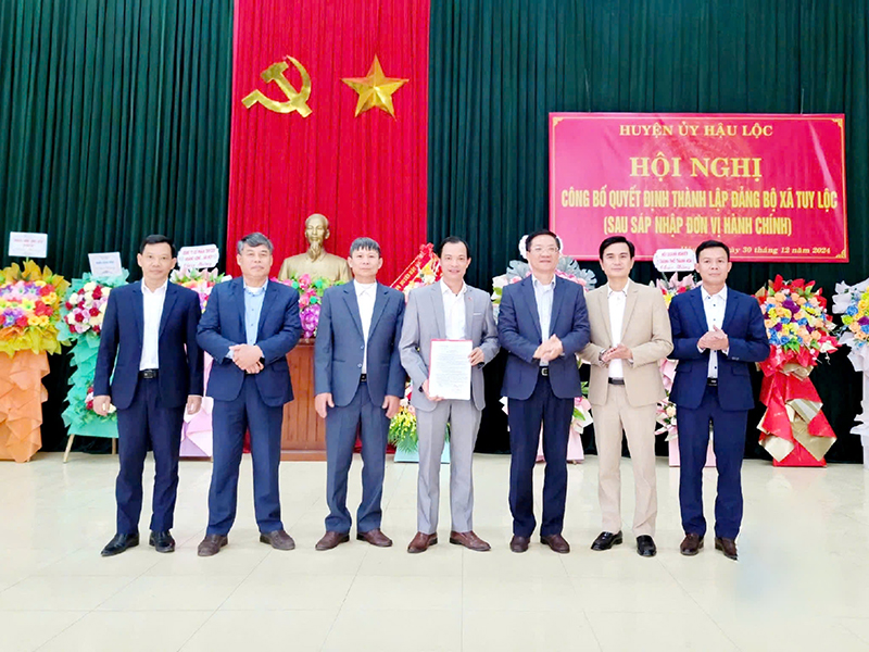 Nhân kỷ niệm 85 năm ngày thành lập Đảng bộ huyện Hậu Lộc (12/3/1940 - 12/3/2025): Phát huy truyền thống vẻ vang 85 năm xây dựng và m88 cá cược thể thao trực tuyến